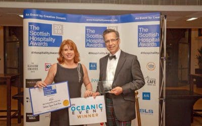 Victoria Square – Scottish Hospitality Awards B&B of the of the year 2018. Award Winners